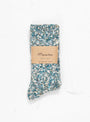 Twister Heather Slub Socks Blue