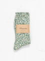 Twister Heather Slub Socks Green