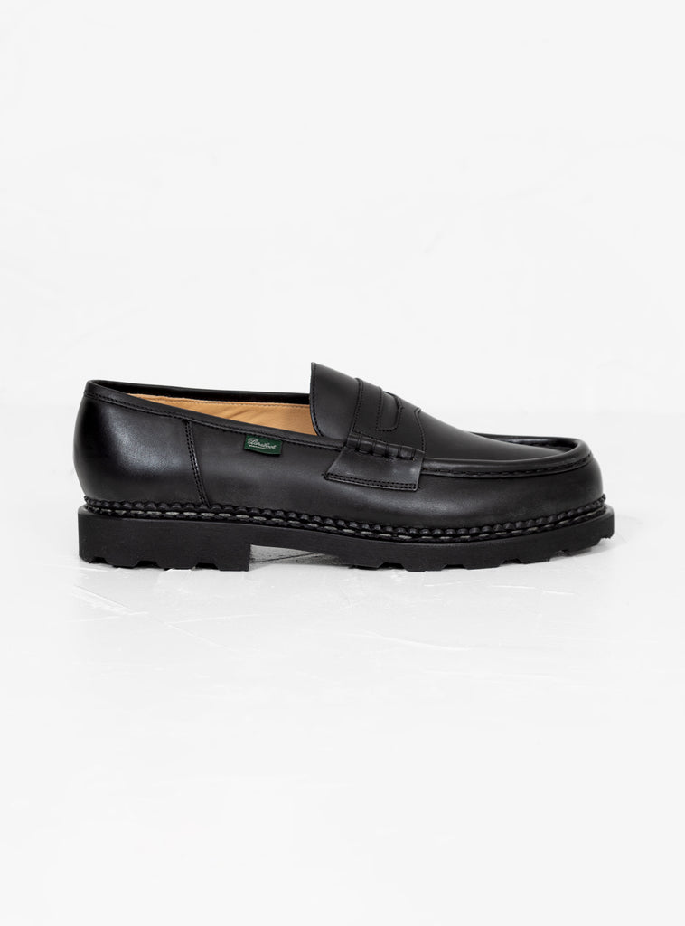 Reims Leather Loafers Black