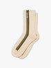 The Business Socks Side Stripe from Polar Skate Co. in Beige at Couverture & The Garbstore
front