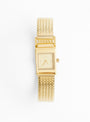 Revel Tethered Gold Plated Watch by BREDA at Couverture & The Garbstore
Front