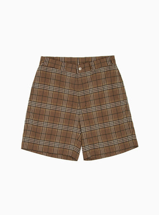 Check Shorts Olive by Beams Plus | Couverture & The Garbstore