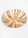 Large Plate Golden Stripe by Homata | Couverture & The Garbstore