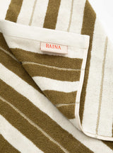 Franklin Bath Towel Caper & Chalk by BAINA | Couverture & The Garbstore