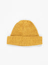 Cotten & Linen Rib Beanie Mustard by Sublime | Couverture & The Garbstore