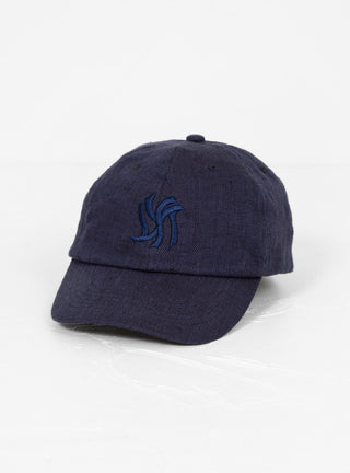 NY Linen Baseball Cap Navy by Sublime | Couverture & The Garbstore