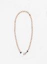 Pearl Long Keyholder Natural/Blue by Ina Seifart | Couverture & The Garbstore