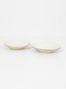 Soup Plate Set of 2 White by Novità Home | Couverture & The Garbstore