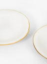 Soup Plate Set of 2 White by Novità Home | Couverture & The Garbstore