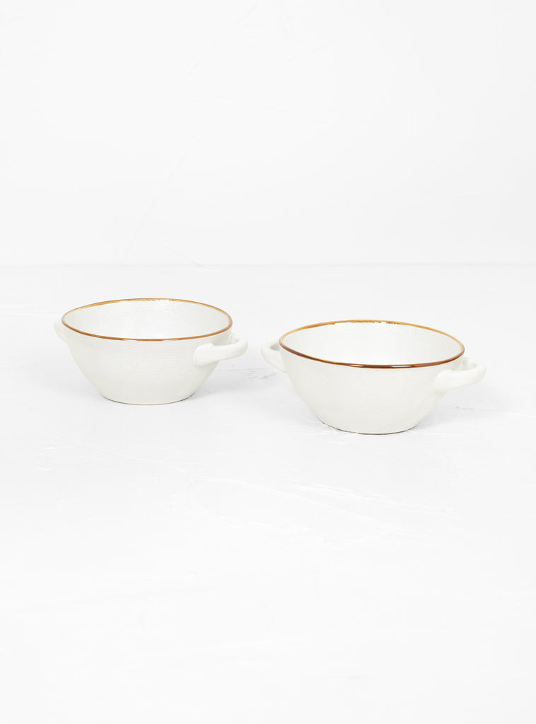Soup Bowl set of 2 White