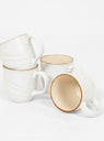 Mediterraneo Cup set of 4 White by Novità Home | Couverture & The Garbstore