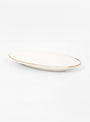 Oval Serving Plate White by Novità Home | Couverture & The Garbstore