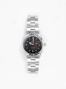 Every-One Steel 34 Watch Tropical Black & Silver by Vague Watch Co. Men's | Couverture & The Garbstore