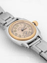 Coussin Early Steel Watch Gold & Silver by Vague Watch Co. Women's | Couverture & The Garbstore