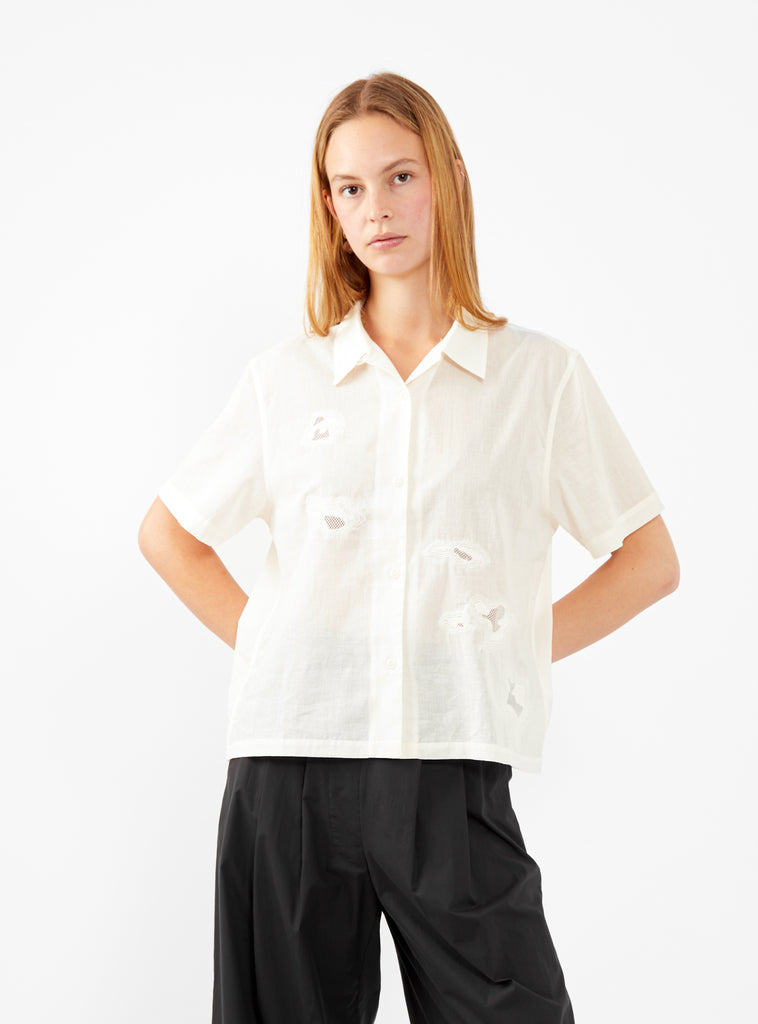 Vegas Brodie Anglaise Shirt Off White by YMC | Couverture & The Garbstore