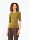 Charlotte T-shirt Olive by YMC | Couverture & The Garbstore