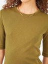 Charlotte T-shirt Olive by YMC | Couverture & The Garbstore