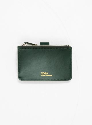 Studs Small Leather Wallet Yellow & Green by TOGA PULLA | Couverture & The Garbstore