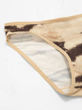 Bell Pants Beige & Brown Tiger Print by Baserange | Couverture & The Garbstore
