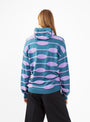 Bubble Knit Hoodie Green & Lavender by Henrik Vibskov | Couverture & The Garbstore