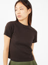 No.267 Tina T-Shirt Dark Brown