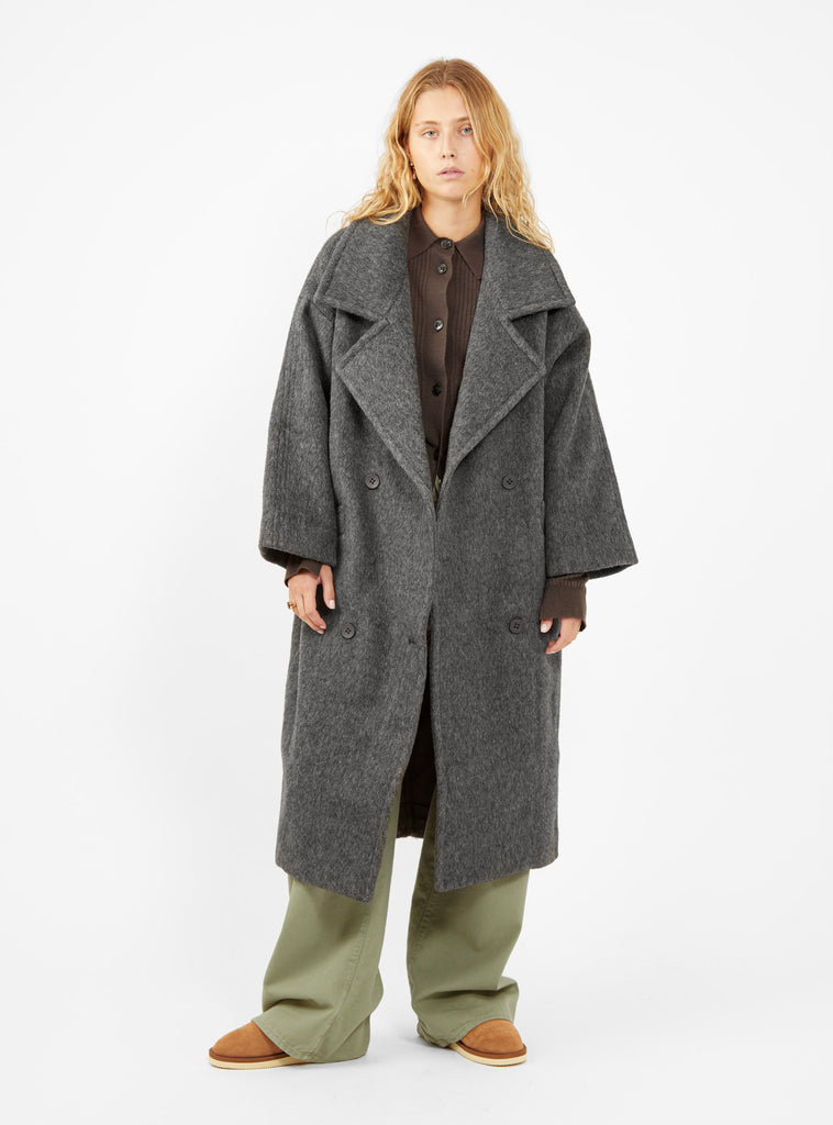 Oversized Wool Coat Grey by 7115 by Szeki | Couverture & The Garbstore