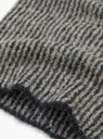 Alpaca Ring Scarf Grey Stripe by 7115 by Szeki | Couverture & The Garbstore