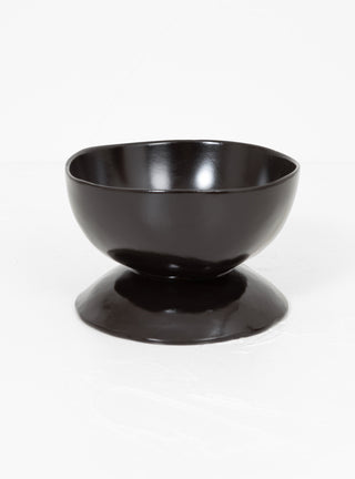 High Bowl on Foot L Dark Brown by SERAX | Couverture & The Garbstore
