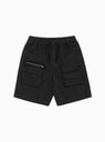 L-Logo Flight Shorts Black by thisisneverthat | Couverture & The Garbstore