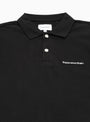 T-Logo Jersey Polo Shirt Black by thisisneverthat | Couverture & The Garbstore