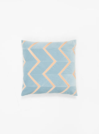 Sadie Cushion Blue & Beige by Christina Lundsteen | Couverture & The Garbstore