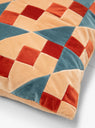 Addison Cushion Beige, Red & Blue by Christina Lundsteen | Couverture & The Garbstore