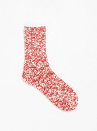 Twister Heather Socks Red by Mauna Kea | Couverture & The Garbstore