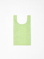 Baby Baggu Tote Bag Mint Green Pixel Gingham by BAGGU | Couverture & The Garbstore