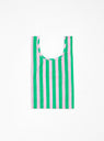 Baby Baggu Tote Bag Pink & Green Awning Stripe by BAGGU | Couverture & The Garbstore
