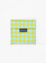 Standard Baggu Tote Bag Mint Green Pixel Gingham by BAGGU | Couverture & The Garbstore