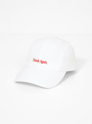 NEWYOURS Think Again Jet Cap White by SOFTHYPHEN | Couverture & The Garbstore