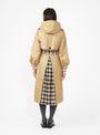 Aspen Trench Coat Camel & Black by Shrimps | Couverture & The Garbstore