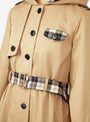 Aspen Trench Coat Camel & Black by Shrimps | Couverture & The Garbstore