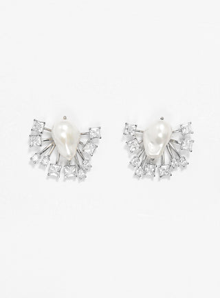 Eira Earrings Silver by Shrimps | Couverture & The Garbstore