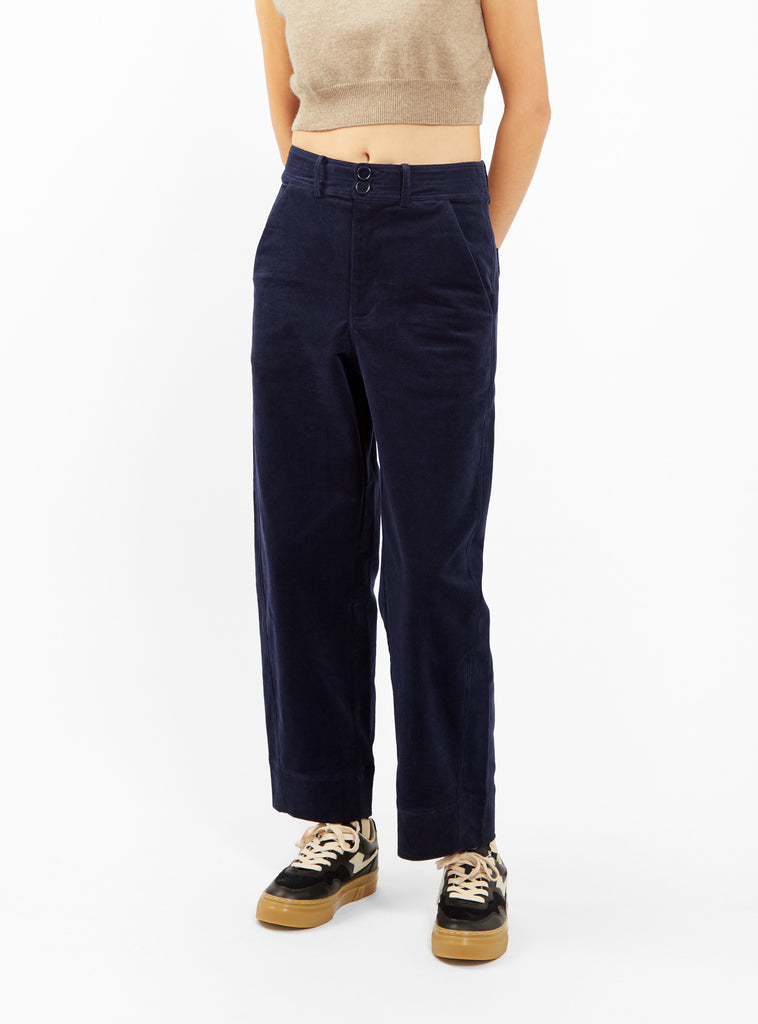 Mia Barrel Trousers Midnight Blue by Apiece Apart | Couverture & The Garbstore