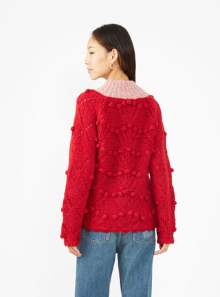 Pillu Sweater Red by AYNI | Couverture & The Garbstore