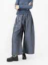 May Silk Dupion Trousers Gun Metal by Cawley | Couverture & The Garbstore