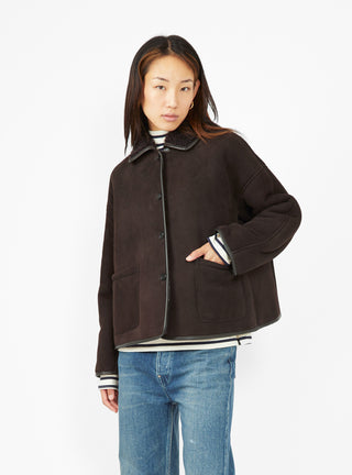 Avis Sheepskin Jacket Chocolate Brown by Cawley | Couverture & The Garbstore