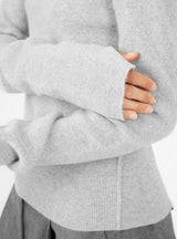 N°311 Skin Sweater Grey by Extreme Cashmere | Couverture & The Garbstore