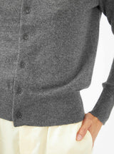 N°300 Little 2 Cardigan Grey by Extreme Cashmere | Couverture & The Garbstore