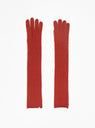 N°241 Opera Gloves Harissa Red by Extreme Cashmere | Couverture & The Garbstore