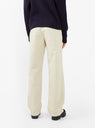 Reno Brushed Twill Trousers Off White