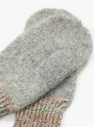 Hand Knit Mittens Grey by Karakoram | Couverture & The Garbstore