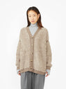 Sherpa Cardigan Taupe by Lauren Manoogian | Couverture & The Garbstore